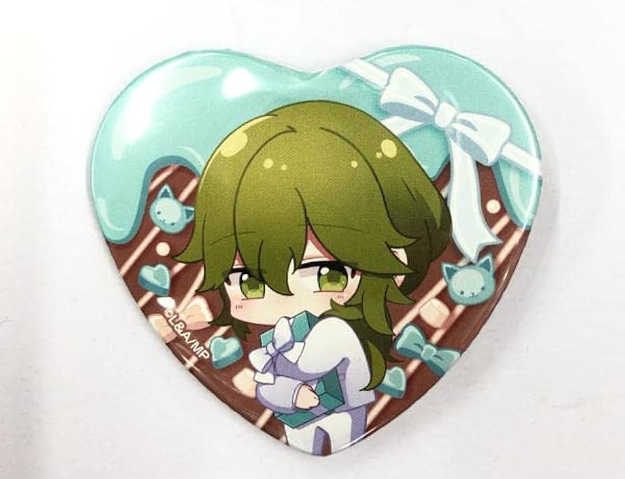 Amazon | 明治東亰恋伽 缶バッジ 菱田春草 HAPPY WHITE DAY